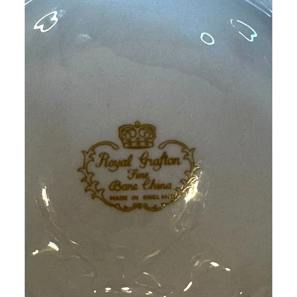 Vintage Royal Grafton trinket box bone china The Old Curiosity Shop London